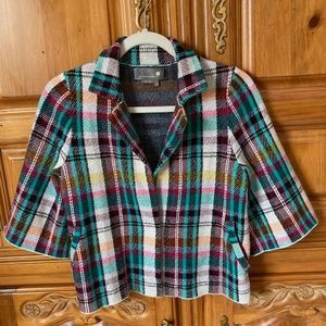 Anthropologie Rosetta Cropped Cardigan Sweater PXS  EUC